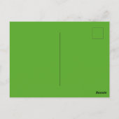 Waterkonijn Met Mooie Cactus Briefkaart (Achterkant)