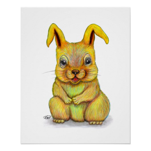 Waterkonijn Perfect Poster (Voorkant)