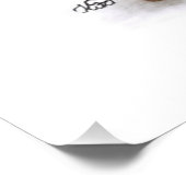 Waterkonijn Perfect Poster (Hoek)