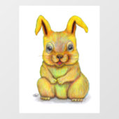 Waterkonijn Raamsticker (Vel)