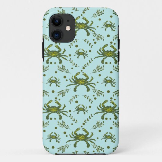 Waterkrabben Patroon Case-Mate iPhone Case (Achterkant)