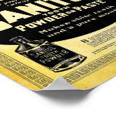  waterkrachtmachine of paasdruk poster (Hoek)