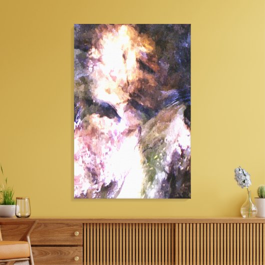 WATERLADY CANVAS AFDRUK (Insitu (Woonkamer))