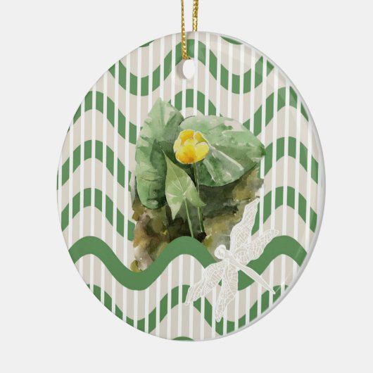 Waterleidingpatroon Keramisch Ornament (Links)