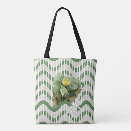 Waterleidingpatroon Tote Bag (Achterkant)