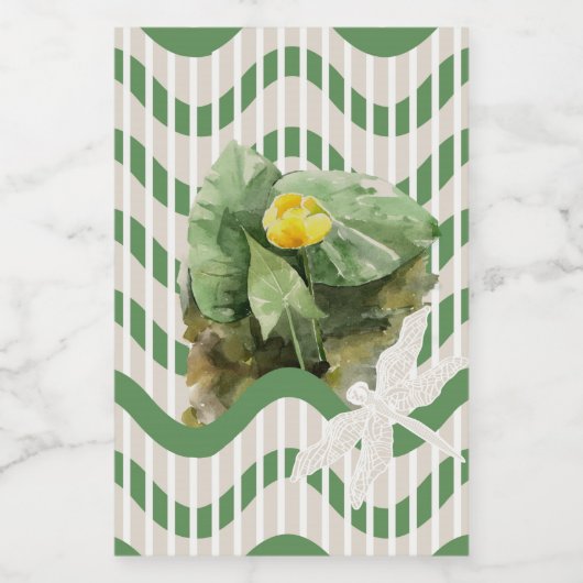 Waterleidingpatroon Voedselcontainer Etiket (Enkel label)