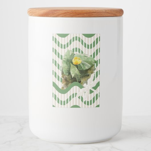 Waterleidingpatroon Voedselcontainer Etiket (Voorkant)