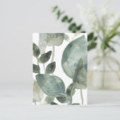 Waterlekken - Waterverf Briefkaart (Staand voorkant)