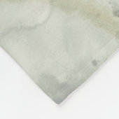 Waterlekken - Waterverf Fleece Deken (Hoek)