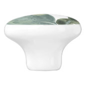 Waterlekken - Waterverf Keramische Knop (Zijkant)