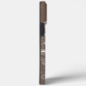 Waterlelbruine afbeelding Case-Mate iPhone case (Achterkant / Rechts)