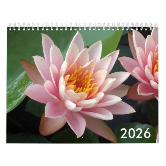 Waterlelenderkalender 2026 kalender (Hoes)