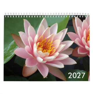 Waterlelenderkalender 2027 kalender