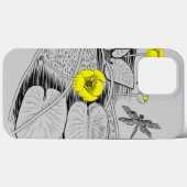 Waterlelengrafie Case-Mate iPhone Case (Achterkant (horizontaal))