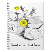 Waterlelengrafie Notitieboek (Voorkant)