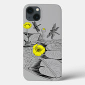 Waterlelengraving Case-Mate iPhone Case (Achterkant)