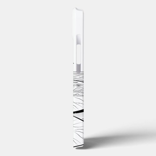 Waterlelengraving Case-Mate iPhone Case (Achterkant / Links)