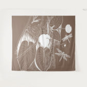 Waterlelengraving Wandkleed (Voorkant (horizontaal))