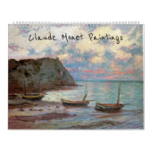 Waterlelie Bloem Landschappen Claude Monet Kalender (Hoes)