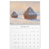 Waterlelie Bloem Landschappen Claude Monet Kalender (Jan 2027)