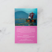 Waterlelie botanische kunst roze aangepaste foto b (Binnen)