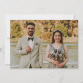 Waterlelie botanische kunst roze aangepaste foto b kaart (Achterkant)