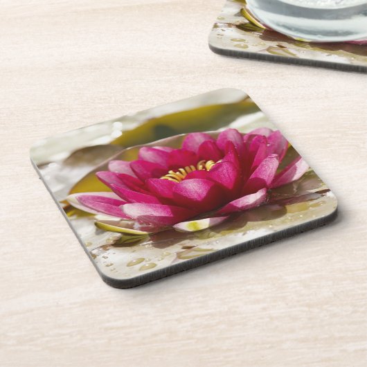 Waterlelie Drankjes Onderzetter (Linkerzijde)