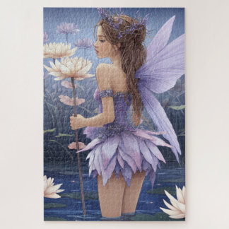 Waterlelie feelegpuzzel legpuzzel
