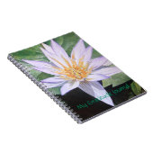 Waterlelie Fijn Kunst Dankbaarheidsdagboek Notitieboek (Rechterzijde)