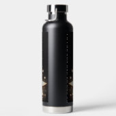 Waterlelie & Glitter vlinder Waterfles (Rechts)