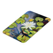 Waterlelie in bloei magneet (Linkerzijde)