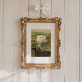 Waterlelie in zonlicht | John La Farge Kaart