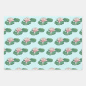 Waterlelie inpakpapier (Voorkant)