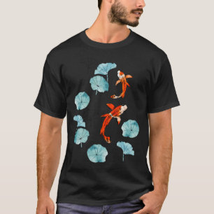 Waterlelie koi t-shirt