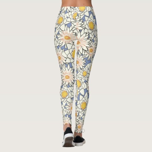 Waterlelie leggings (Achterkant)