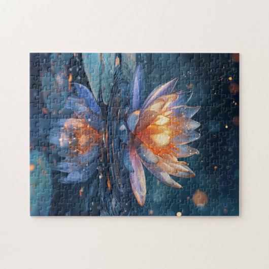 Waterlelie Legpuzzel (Horizontaal)