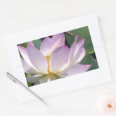 Waterlelie Rechthoekige Sticker (Envelop)