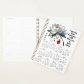 Waterlelie & Robijn Juli-vers – 2026 Hele Jaar  Planner (Display)