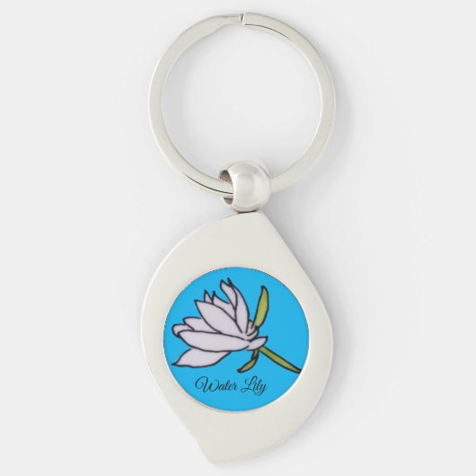 Waterlelie Sleutelhanger (Voorkant)