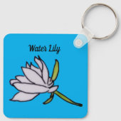 Waterlelie Sleutelhanger (Achterkant)