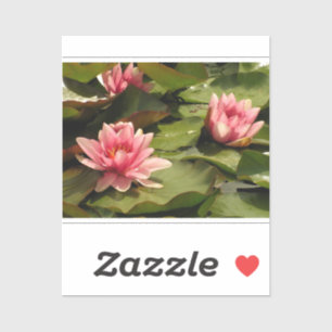 Waterlelie Sticker