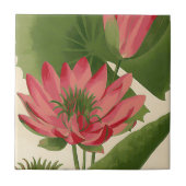 waterlelie tegeltje (Voorkant)