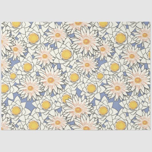 waterlelie tissuepapier (Voorkant)