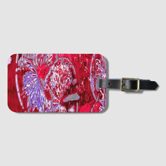 WATERLELIE VIJVER BAGAGELABEL (Voorkant (horizontaal))