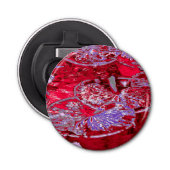 WATERLELIE VIJVER BUTTON FLESOPENER (Voorkant)