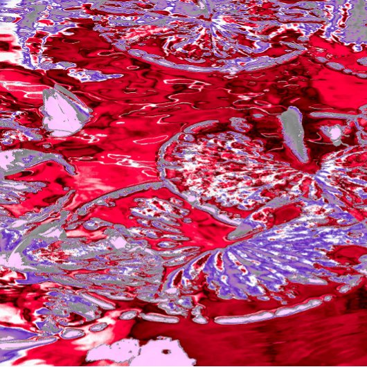 WATERLELIE VIJVER CANVAS AFDRUK