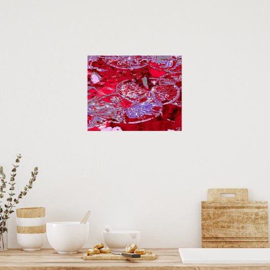 WATERLELIE VIJVER POSTER (Keuken)