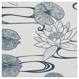 Waterlelie Vijver Witte Waterlelies Stof