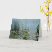 Waterlelie Vijverkaart Kaart (Gele Bloem)