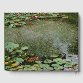 Waterlelie Vreedzame Tuin Viering van het Leven HC Gastenboek (Achterkant)